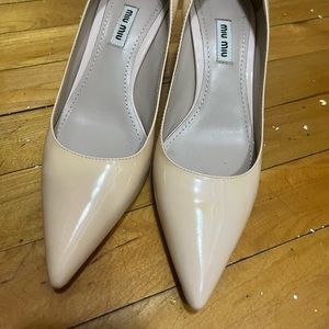 Miu miu heels size 8